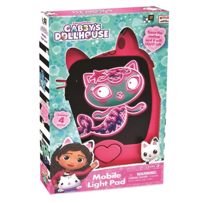 Gabi Přenosná osvětlená tabule Cat House