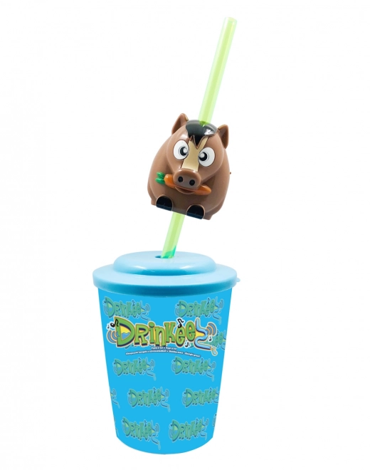 Drinkeez - kelímek s brčkem