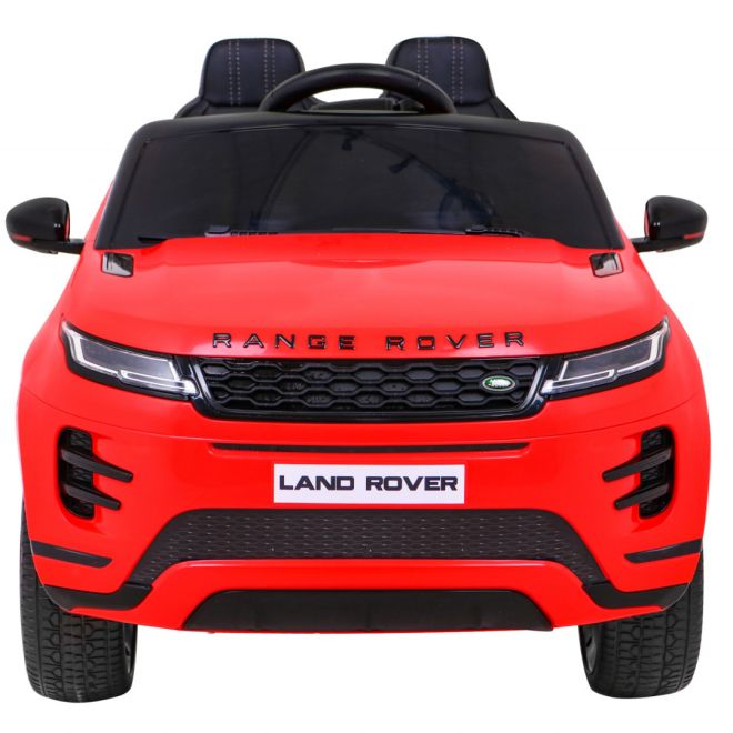 Range Rover Evoque na baterie pro děti Červený + dálkové ovládání + pomalý start + LED MP3