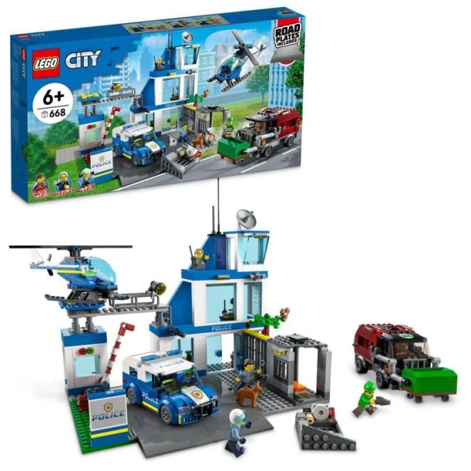 LEGO City 60316 Policejní stanice