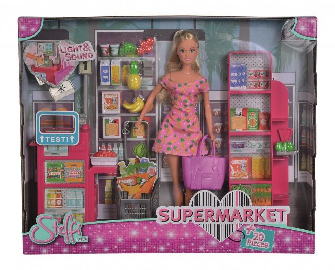 Panenka Steffi v supermarketu