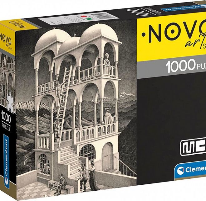 Puzzle 1000 dílků Compact Art Collection Escher Belvedere