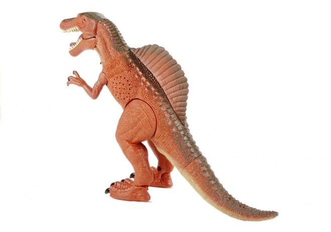 Velký bateriový dinosaurus Tyranosaurus řve