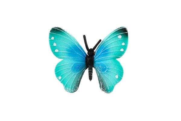 Motýl tropický Morpho Helena zooted plast 7cm v sáčku