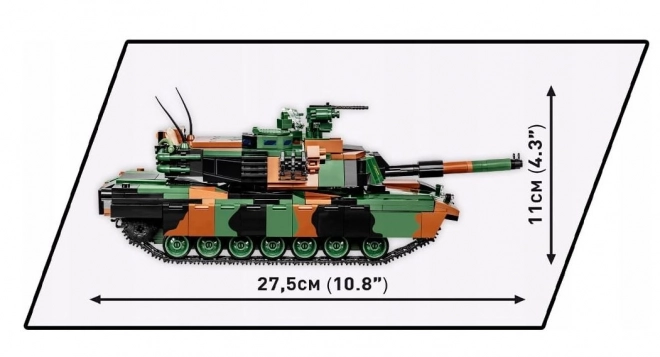 COBI 2623 Armed Forces Abrams M1A2 SEPv3, 1:35, 1000 k, 1 f