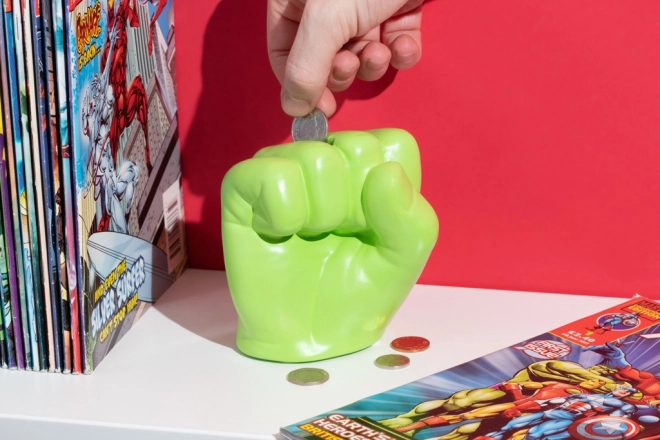 Pokladnička Hulk pěst