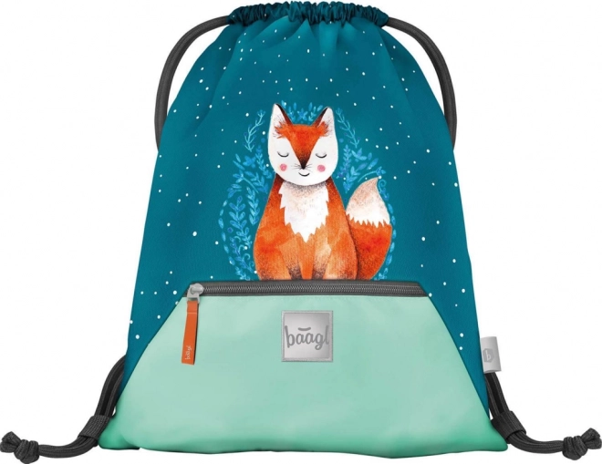 BAAGL SET 3 Zippy Liška: aktovka, penál, sáček