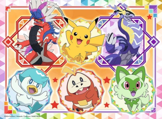 Puzzle Pokémon XXL od Ravensburger - 100 dílků