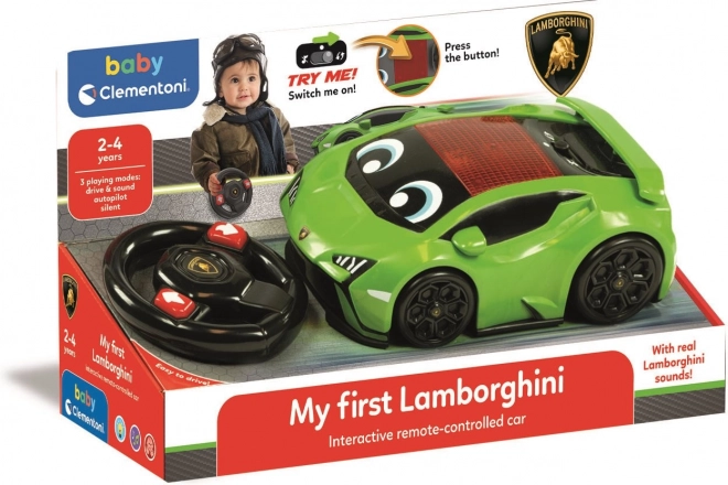 CLEMENTONI BABY Moje první Lamborghini na dálkové ovládání