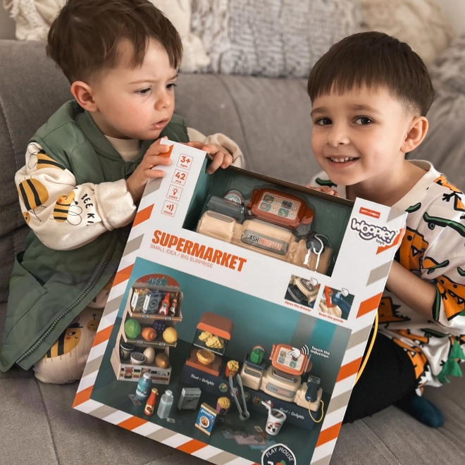 Supermarket Kasa od WOOPIE 42 dílů