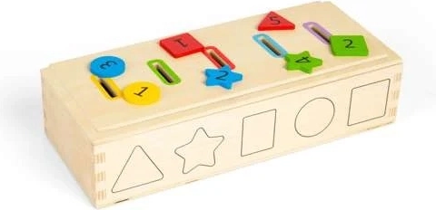 Bigjigs Toys třídění barev, tvarů a čísel