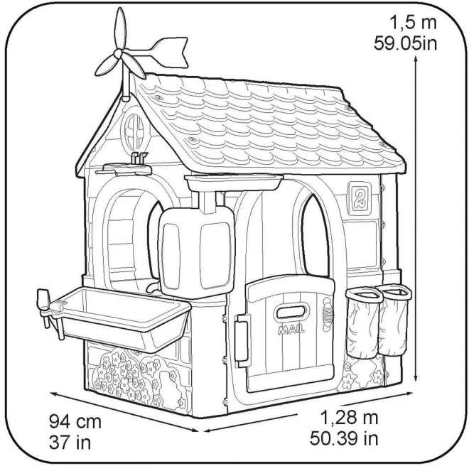 Zahradní domeček Feber Eco