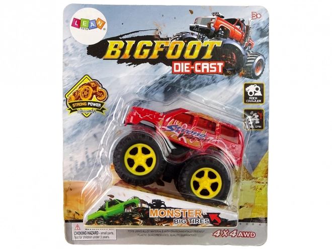 Monster Truck Big Foot gumové pneumatiky rampa