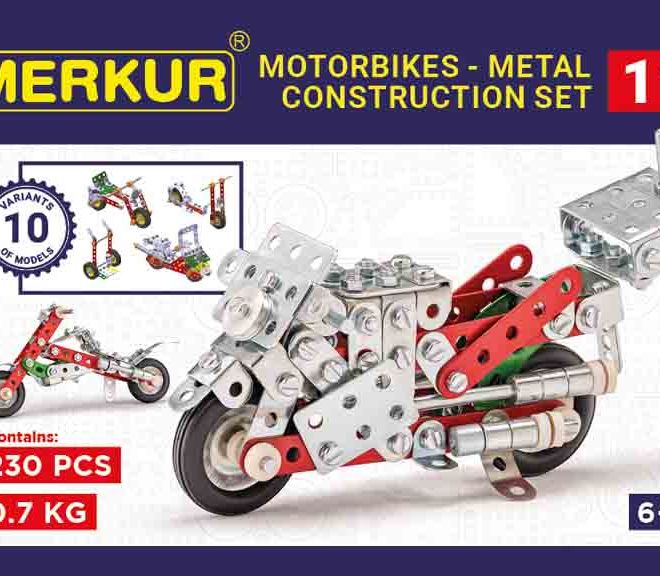 Merkur 011 Motocykl - 222 dílů