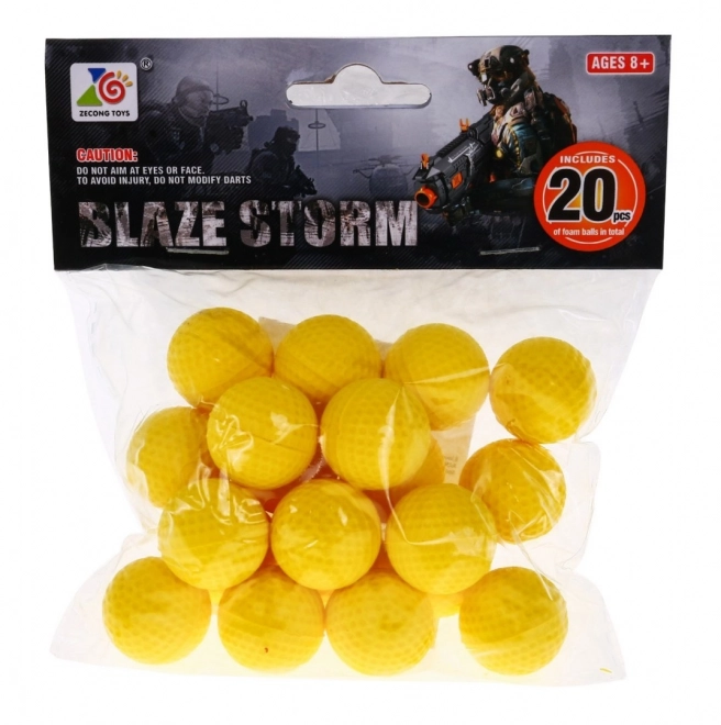 Blaze Storm - náhradní pěnové kuličky 8+