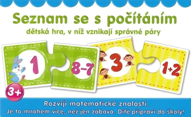 DOHÁNY Puzzle dvojice Seznam se s počítáním