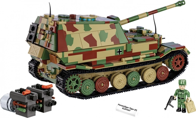 COBI 2582 II WW Panzerjager Tiger (P) Elefant, 1:28, 1244 k