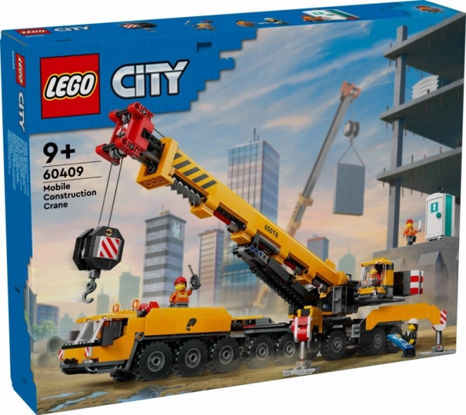 LEGO City 60409 Žlutý pojízdný stavební jeřáb