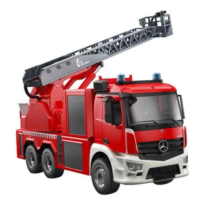 Dálkové ovládání RC hasičské auto 1:20 Double Eagle Mercedes-Benz Arocs E667-003