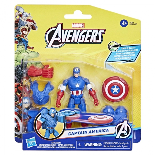 Hasbro - bojová výbava Avengers Kapitán Amerika figurka