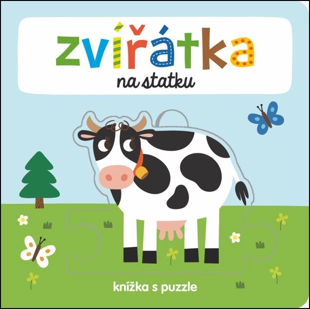 Svojtka & Co. Knížka s puzzle: Zvířátka na statku