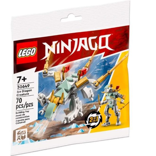 Kostky Ninjago 30649 Ledový drak