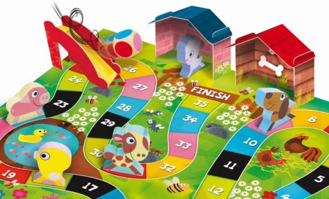 MONTESSORI BABY HRA - Dřevěná farma