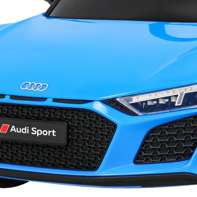 Audi R8 LIFT Auto na baterie modré + dálkové ovládání + EVA kola + MP3 + LED dioda