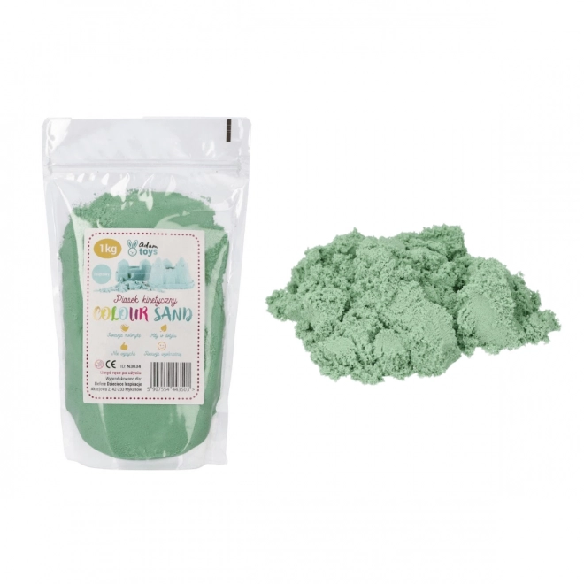 Kinetický písek ColourSand mint 1 kg