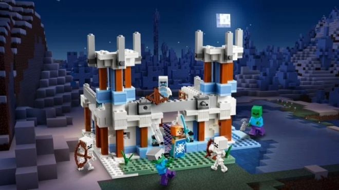 LEGO Minecraft 21186 Ledový zámek