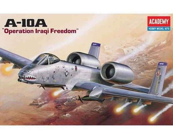 Plastikový model letounu A-10A 'Operace Irácká svoboda'