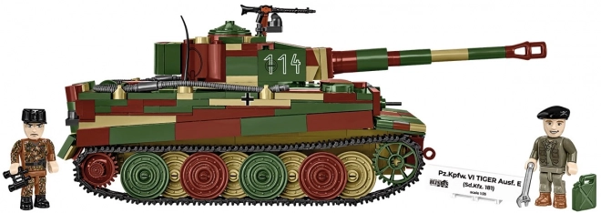Model tanku Tiger I z 870 kostek