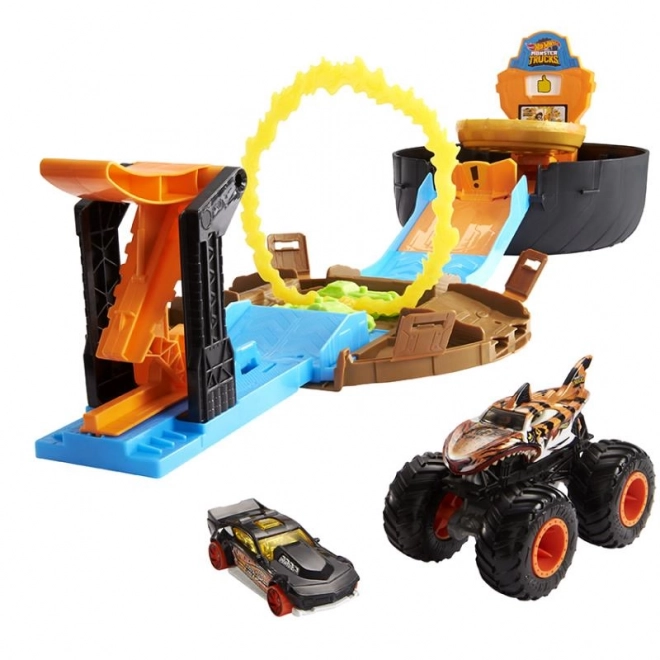 HotWheels Monster Trucks kaskadérské kousky - herní set