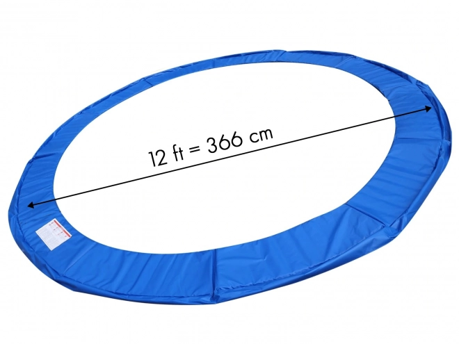 Modrý kryt pružin pro trampolínu 366 374 cm 12ft