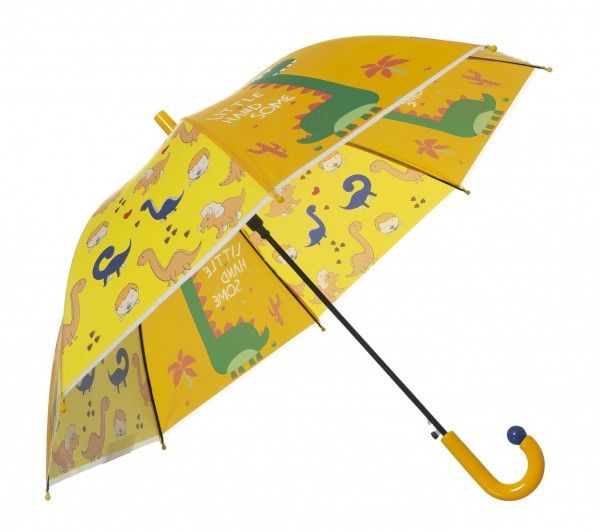 Dětský vystřelovací deštník 66 cm – Žlutý