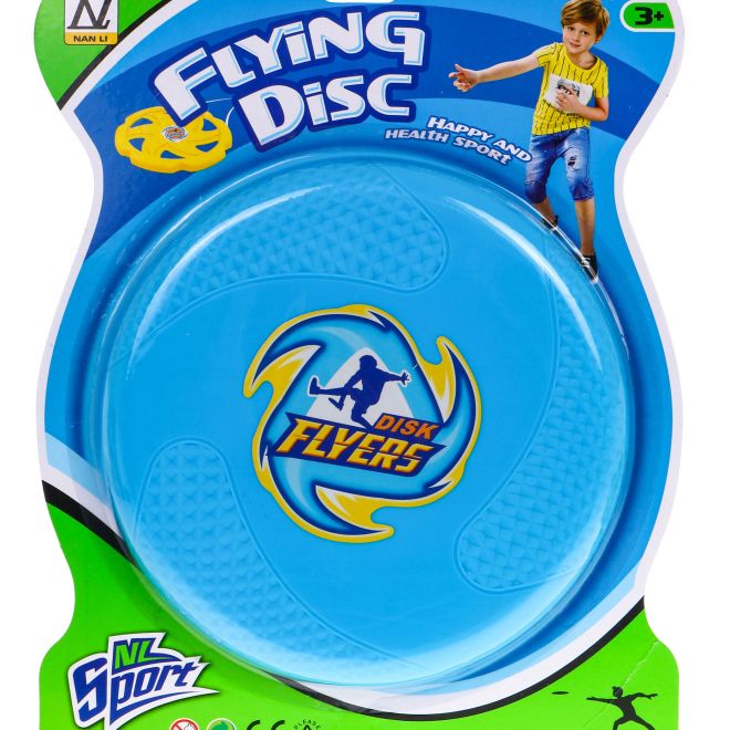 Létající disk "Frisbee" - sportovní hračka pro děti a dospělé - modrý