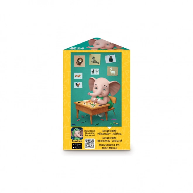 Dino Puzzle Sloník Mio 24 dílků