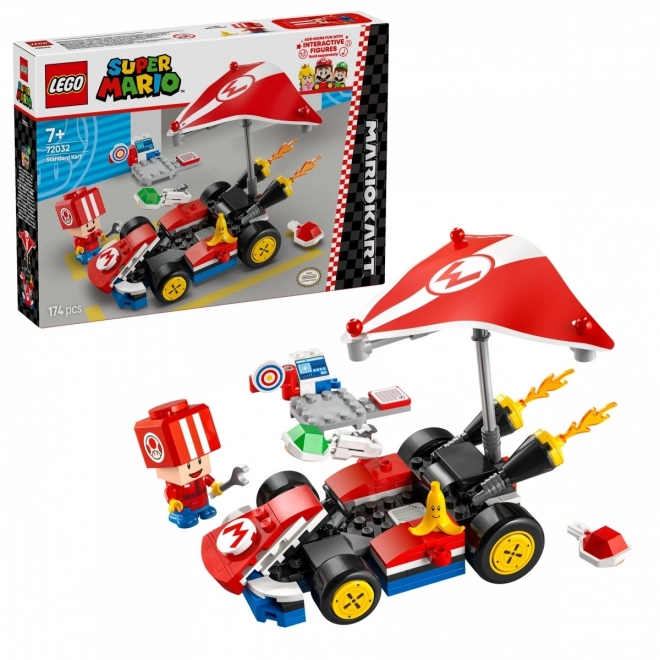 Kolekční stavebnice LEGO Super Mario Kart s Toadem