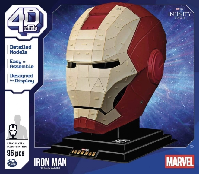 4D BUILD 3D Puzzle Marvel: Ironman 96 dílků