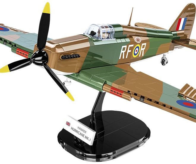 COBI 5728 II WW Hawker Hurrican Mk. I, 1:32, 382 k, 1 f