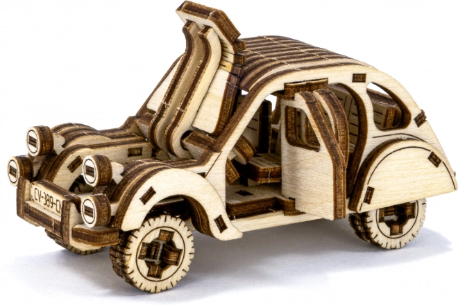 Wooden City 3D puzzle Superfast Rally Car č.2