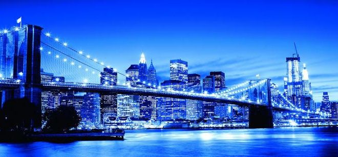 Soumrak v New Yorku 1000 dílků Panorama