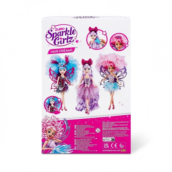 10,5palcová panenka Sparkle Girlz Dream styling