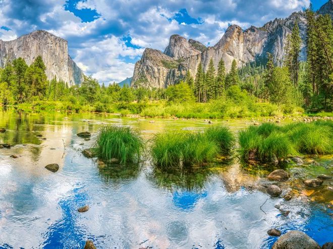 CASTORLAND Puzzle Yosemitské údolí (Yosemite Valley), USA 4000 dílků