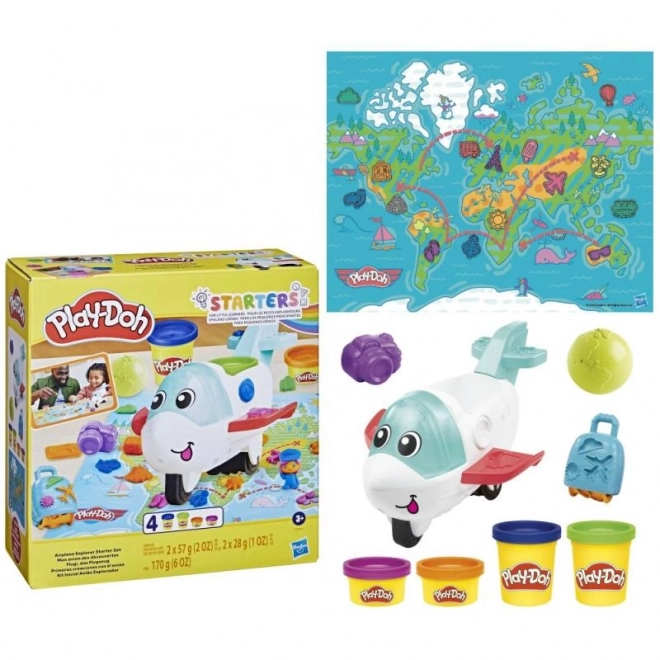 Startovací průzkumnické letadlo od Play-Doh