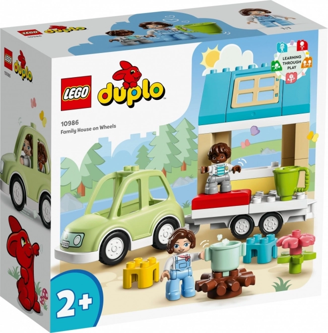 DUPLO kostky 10986 Rodinný dům na kolečkách