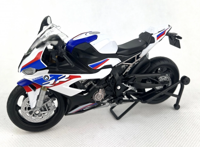 Welly Motocykl BMW S1000RR 1:12 bílý