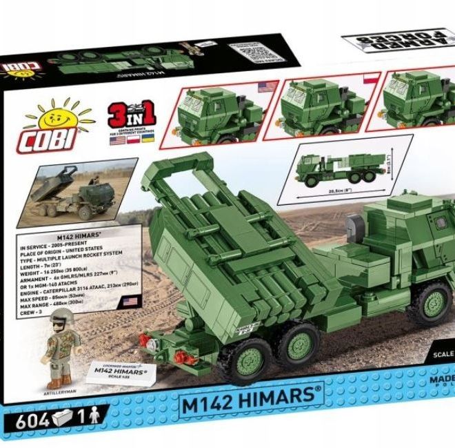 Ozbrojené síly M142 Himars 604 kusů
