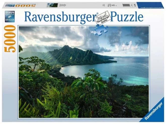 Ravensburger puzzle Havajský výhled 5000 dílků