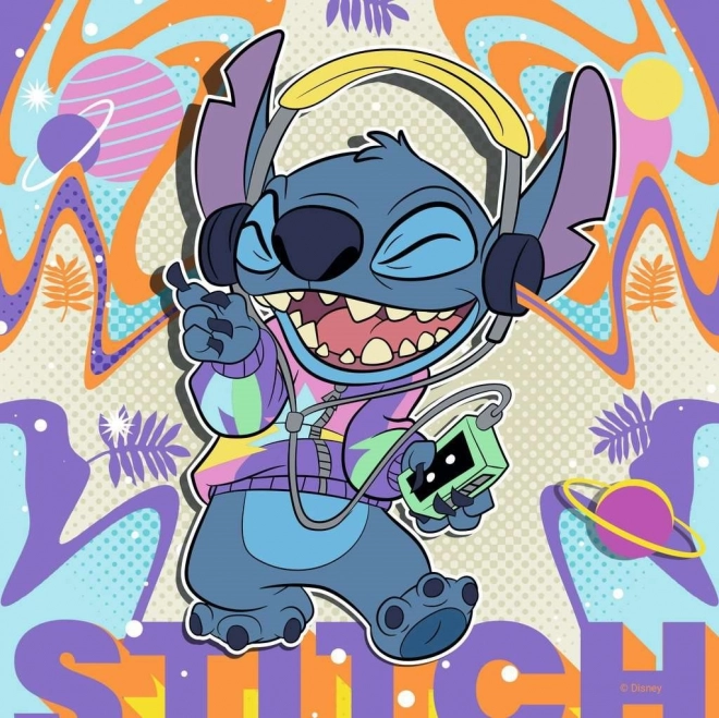 Puzzle Disney: Stitch 3x49 dílků